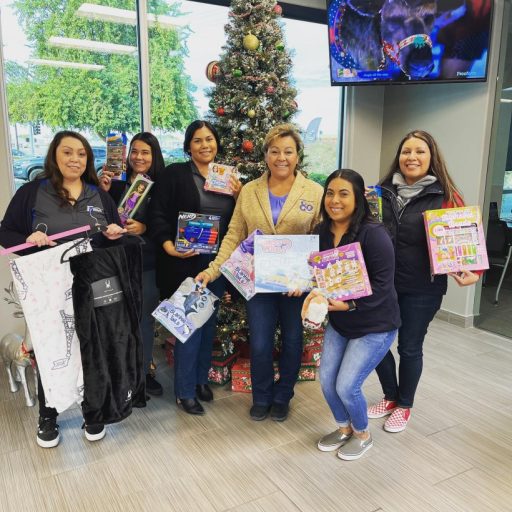 Supporting the Sure Helpline Toy Drive